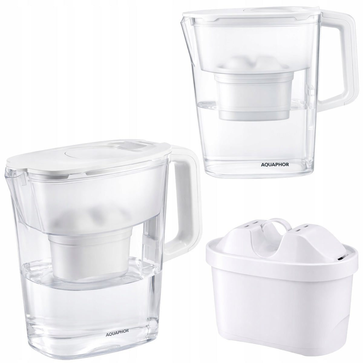 Filter jug Aquaphor Compact 2,4 l white