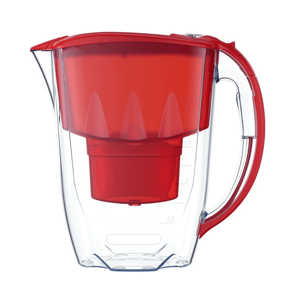 Filter jug Aquaphor Jasper 2,8 l + 7 Maxfor+ cartridges, red Manufacturer code 526703