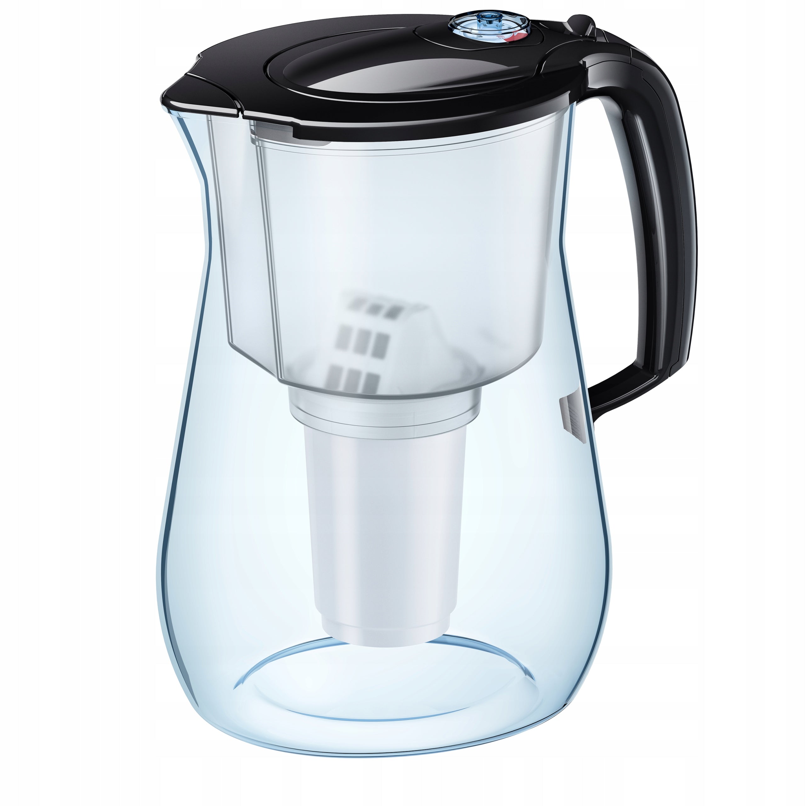 Filter jug Aquaphor Provence 4,2L with 3 cartridges A5 Mg, Black Packaging status original