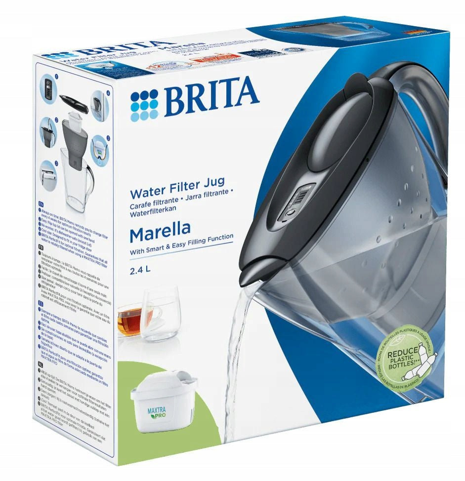 Filter jug Brita Marella 2,4 l graphite+1 Maxtra cartridge