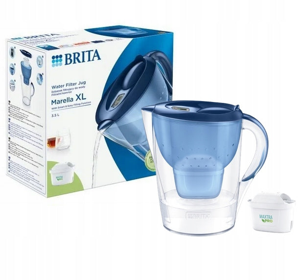 Filter jug Brita Marella XL 3,5 l blue with 1 MAXTRA PRO cartridge