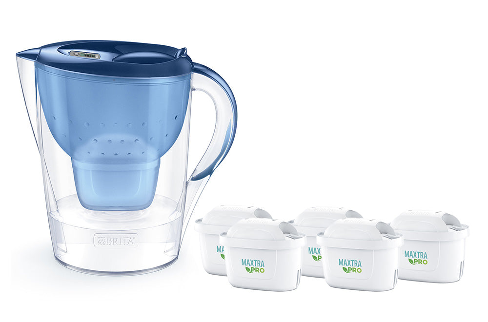 Filter jug Brita Marella XL 3,5l blue + 5 filters