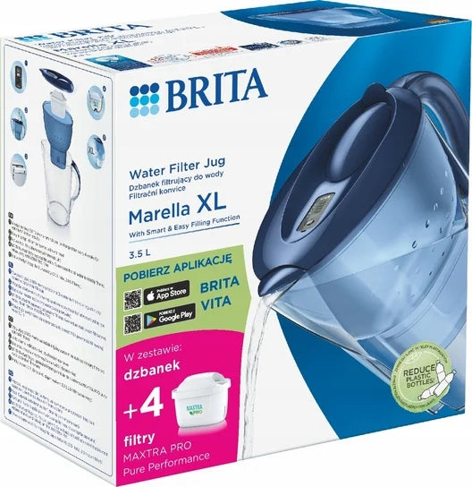 Filter jug Brita Marella XL 4 cartridges