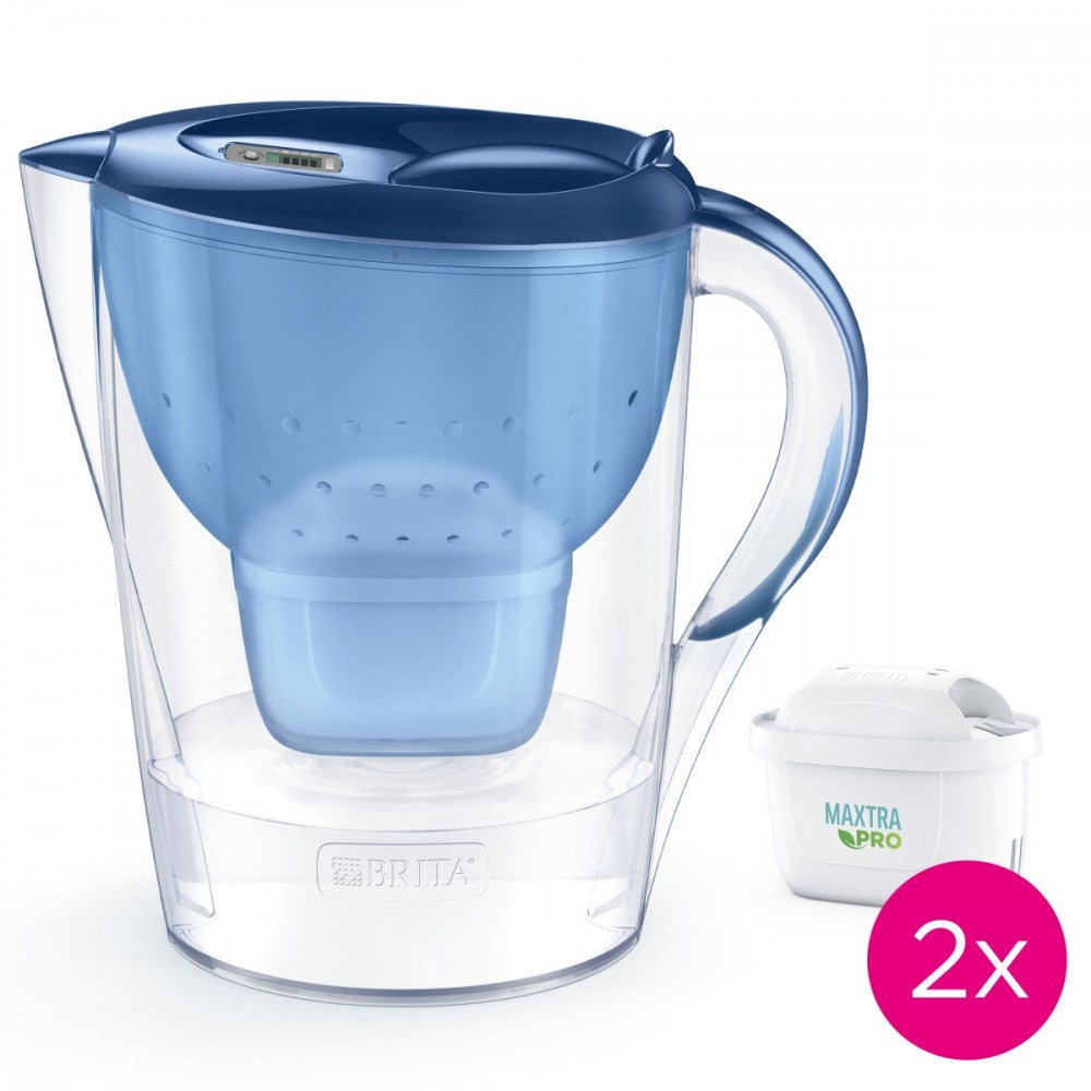 Filter jug Brita Marella XL blue + 2 filter cartridges