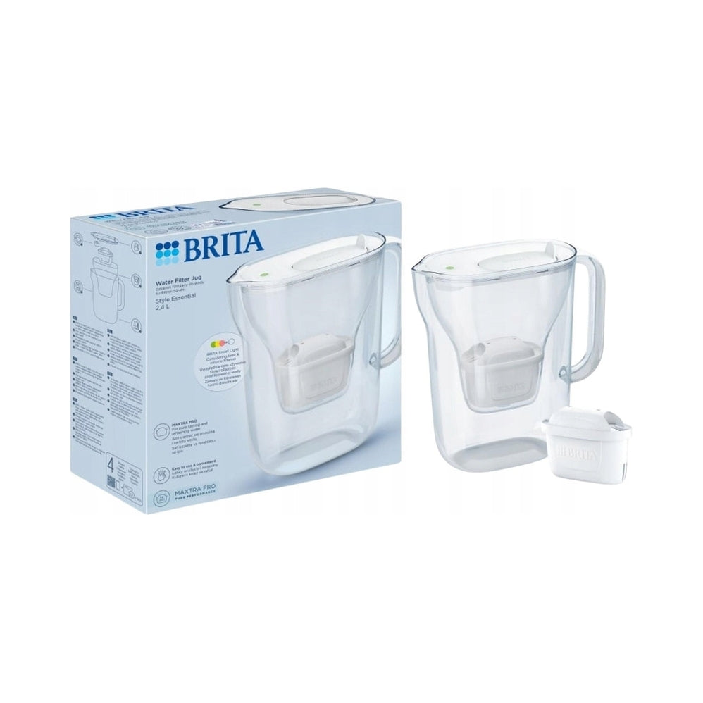 Filter jug Brita Style Essential 2,4 l white with Maxtra Pro cartridge