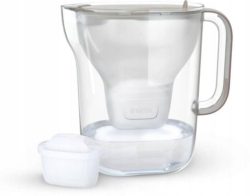 Filter jug Brita Style Essential XL 3,6l sand with maxtra cartridge Packaging status original