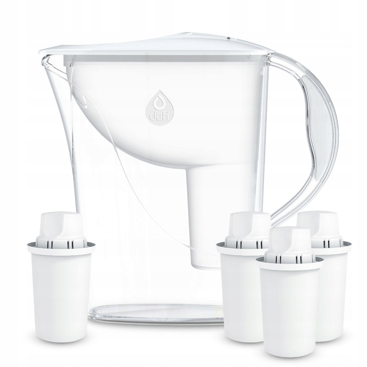 Filter jug Dafi ATRIA 2,4l white 4xClassic