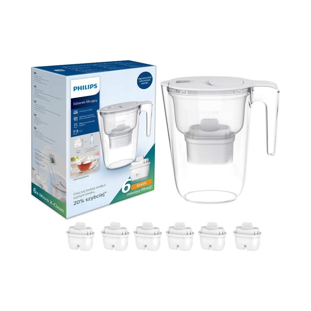Filter jug Philips 2,6 l + 6 filters