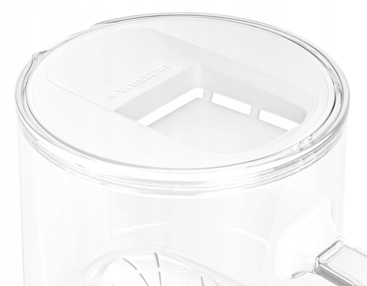 Filter jug WESSPER B2 Borosilicate White + 3 x AquaClassic filter Brand Wessper
