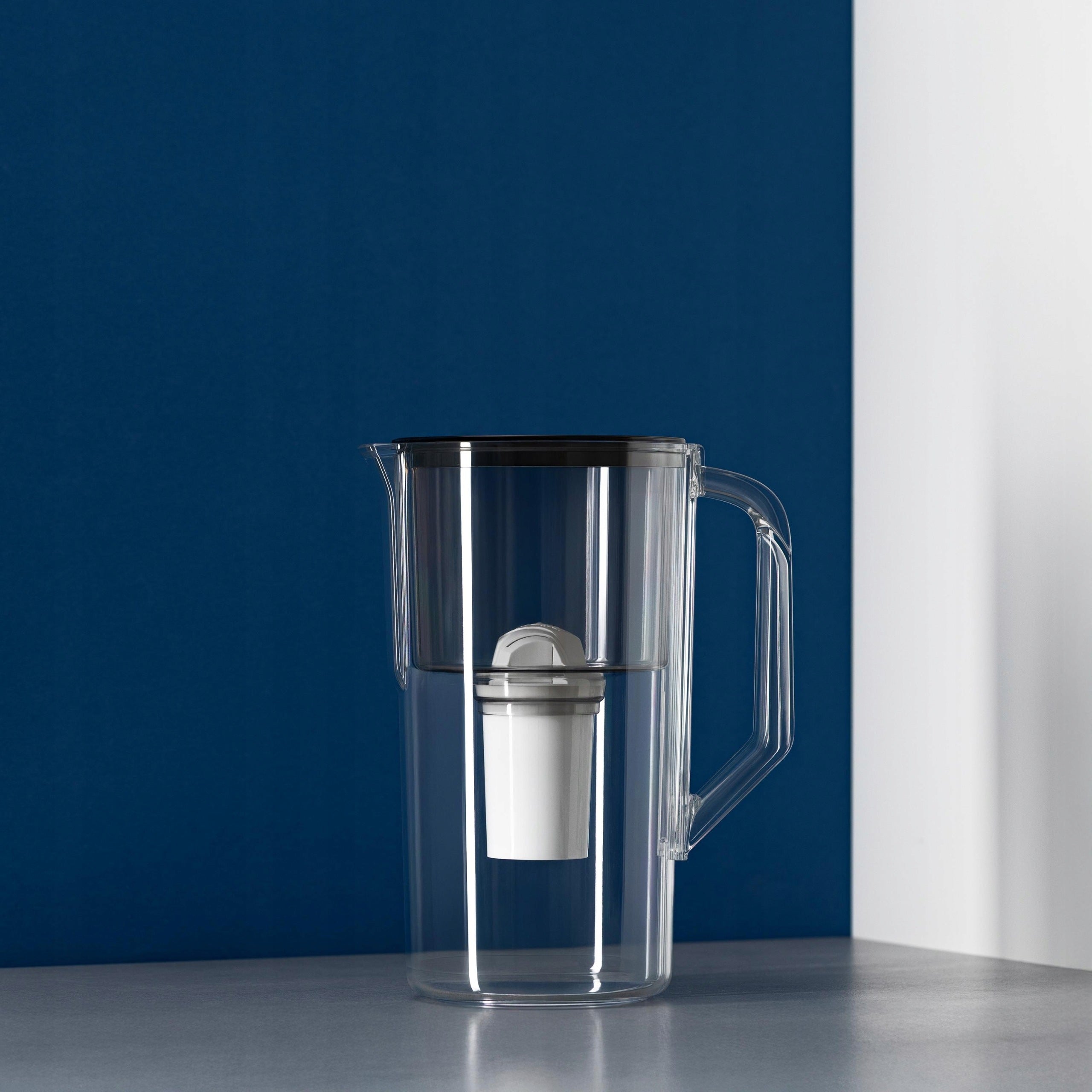 Filter jug Wessper D1 SOLID 2,8l + 1x aquaclassic filter water filter Packaging status original