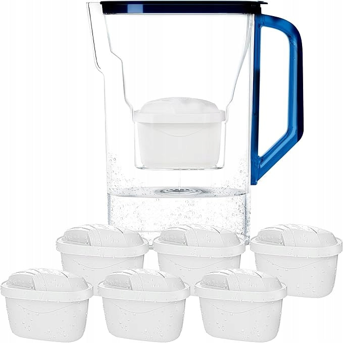 Filter jug Wessper D3 SLIM 2,7 l colourless