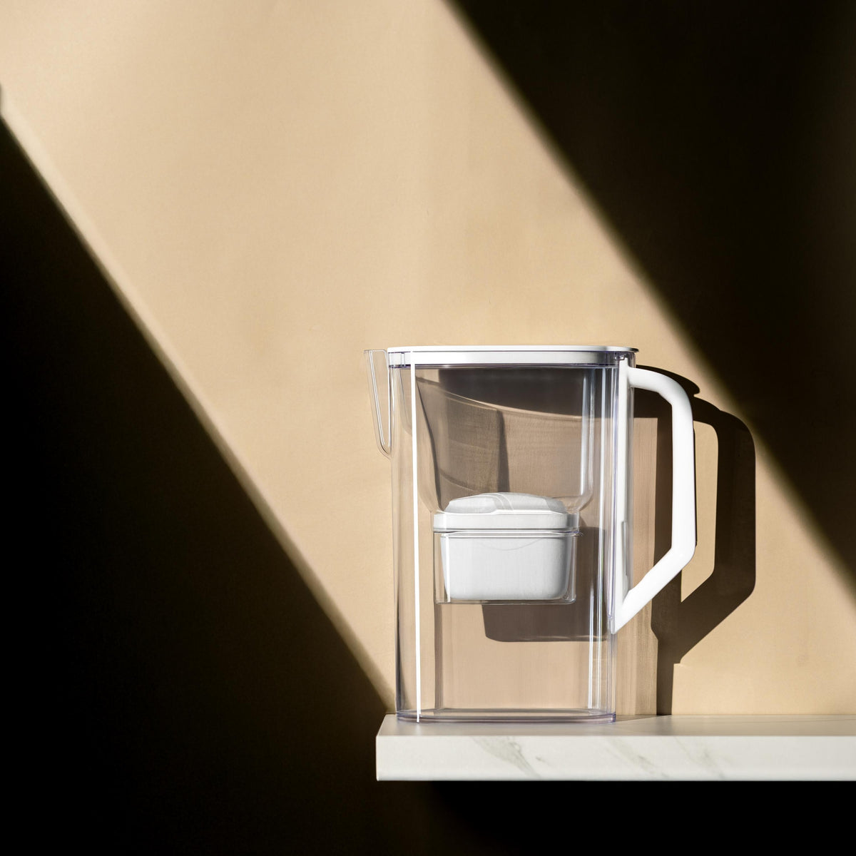 Filter jug Wessper D3 SLIM FutureFlow LED + 6x water filter Wessper Packaging status original