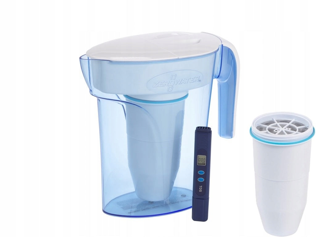 Filter jug ZeroWater 1,7L transparent with filter filtration