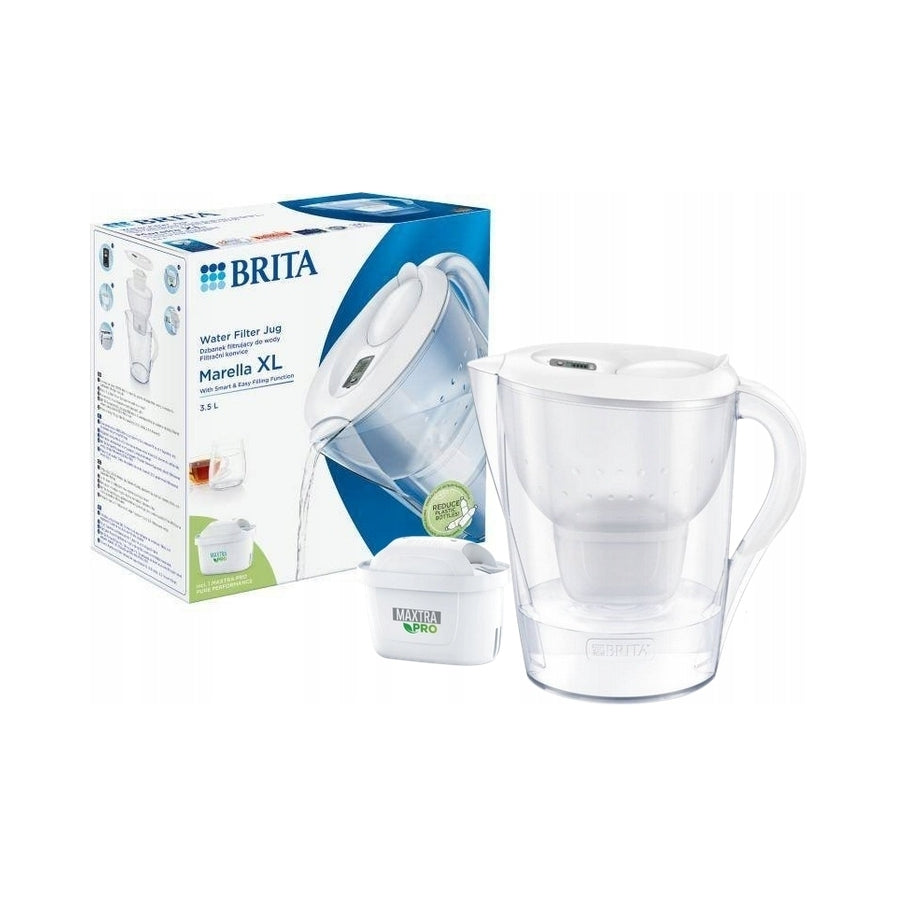 Filter jug white BRITA Marella XL + 1 cartridge PRO PURE Performance