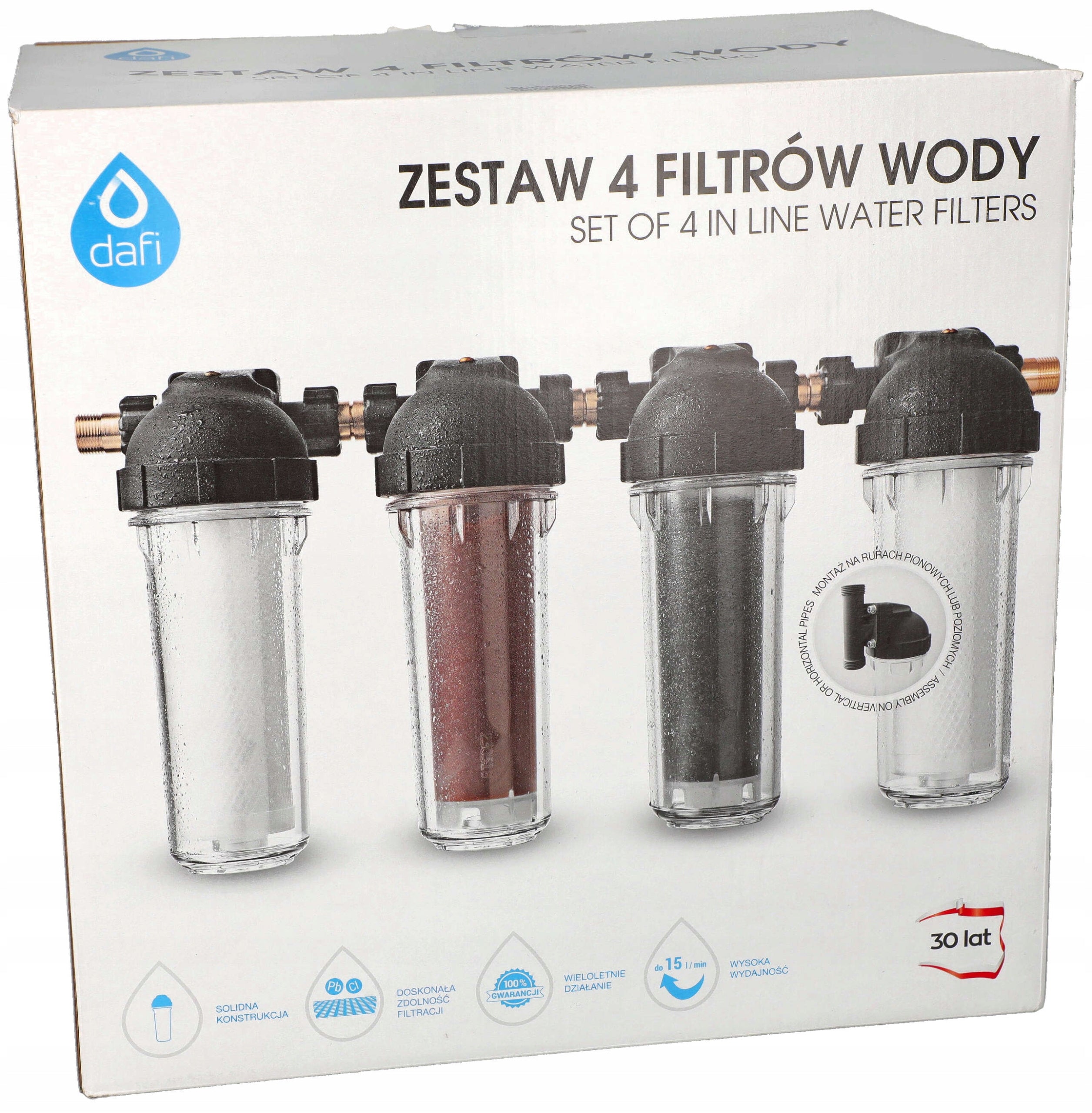 Filter station 4 elements + filters EKO-DAFI Packaging status original