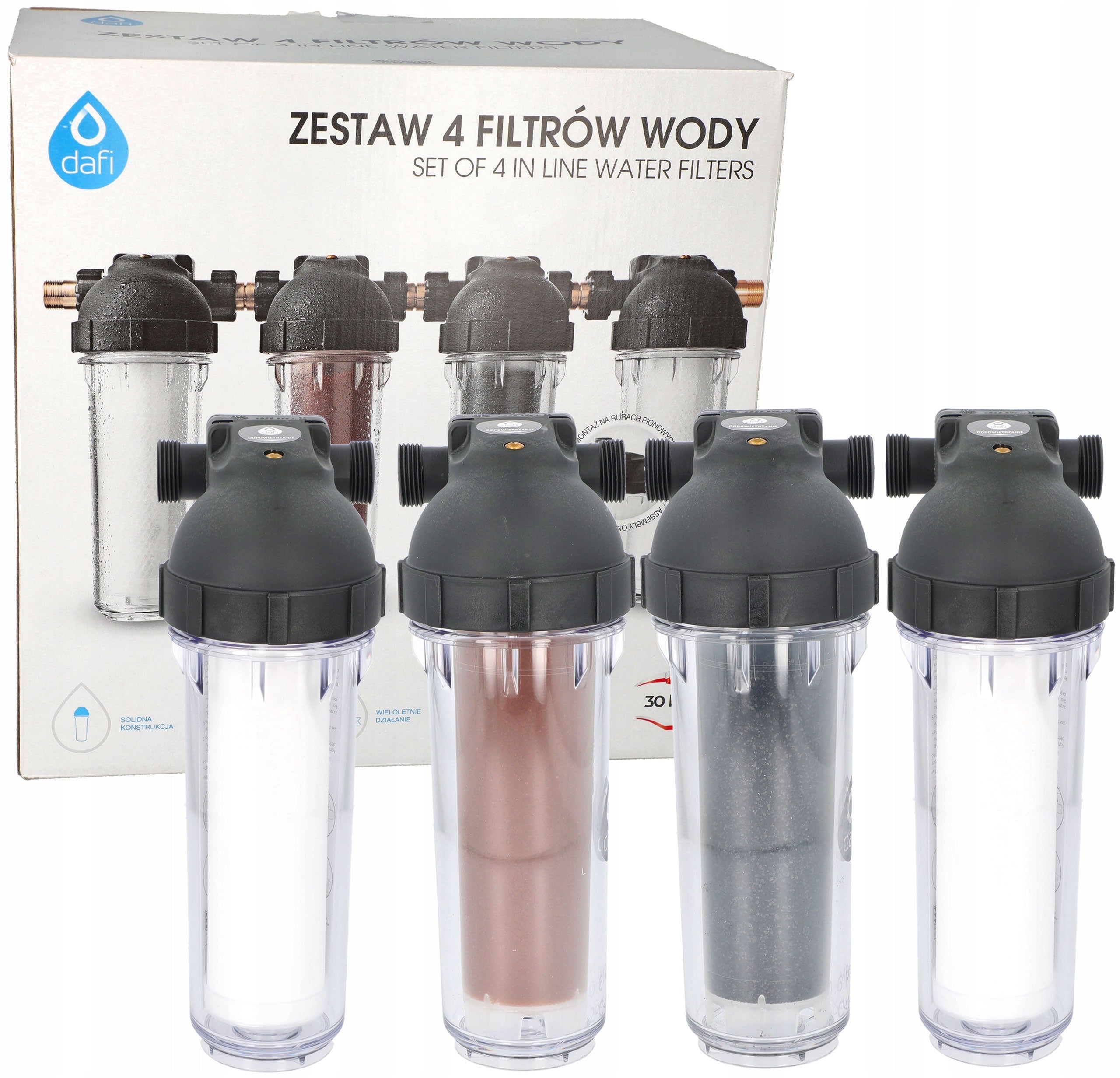Filter station 4 elements + filters EKO-DAFI