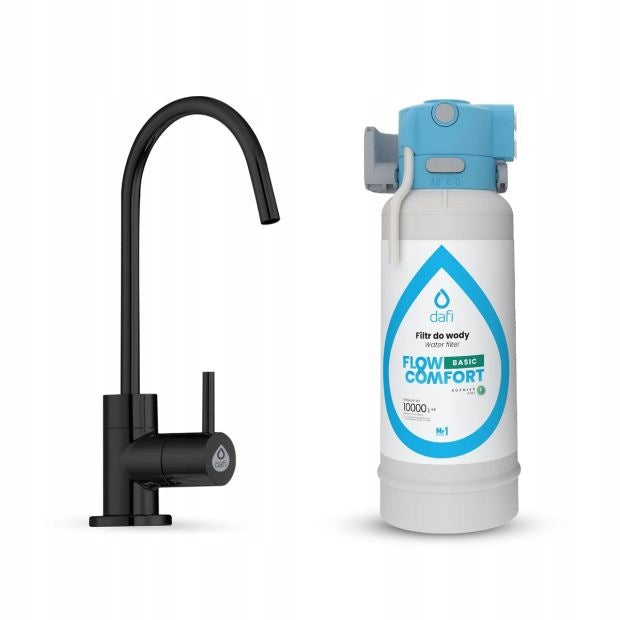 Filter system Dafi FLOW COMFORT Basic (DC10) + tap ALTO black