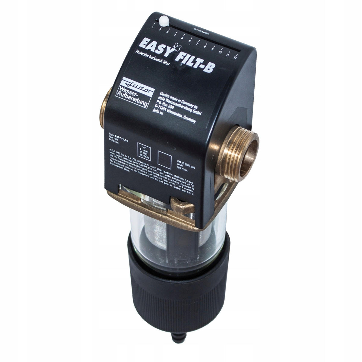 Filter with backwash JUDO Easy Filt-B 1 Manufacturer code 8070647