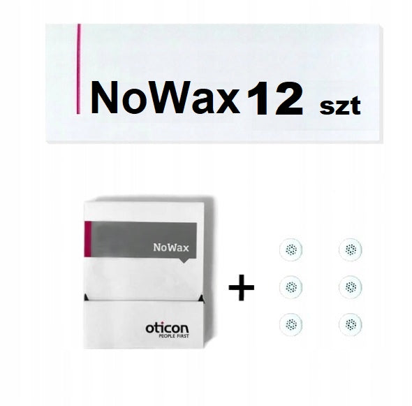 Filters OTICON NoWax 12 pieces- disc+ additional filters in bulk