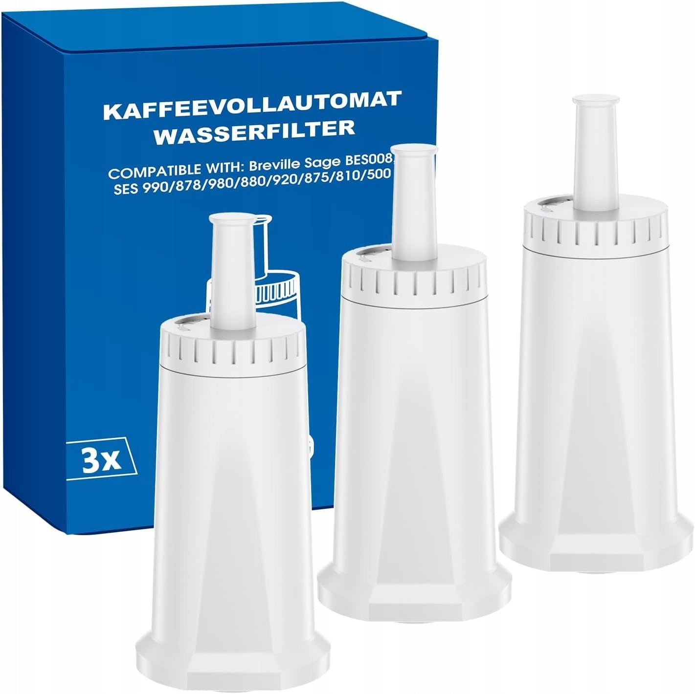 Filtr wody do ekspresu Sage Breville Barista Express Pro Zamiennik 3 szt