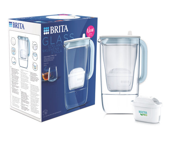 Filtrační konvice Brita Glass 2,5 l čirá