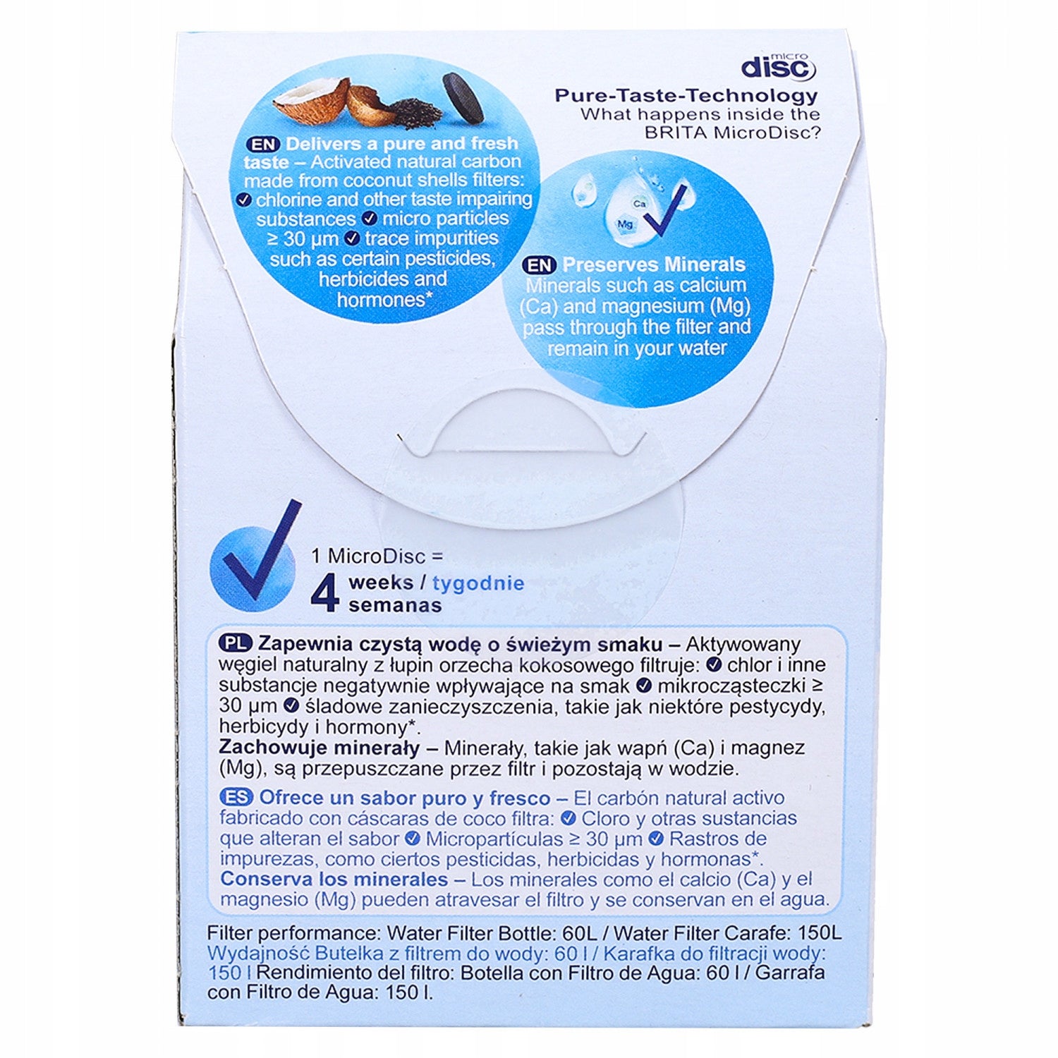 Filtrační patrony Brita MicroDisc 3 kusy Packaging status original