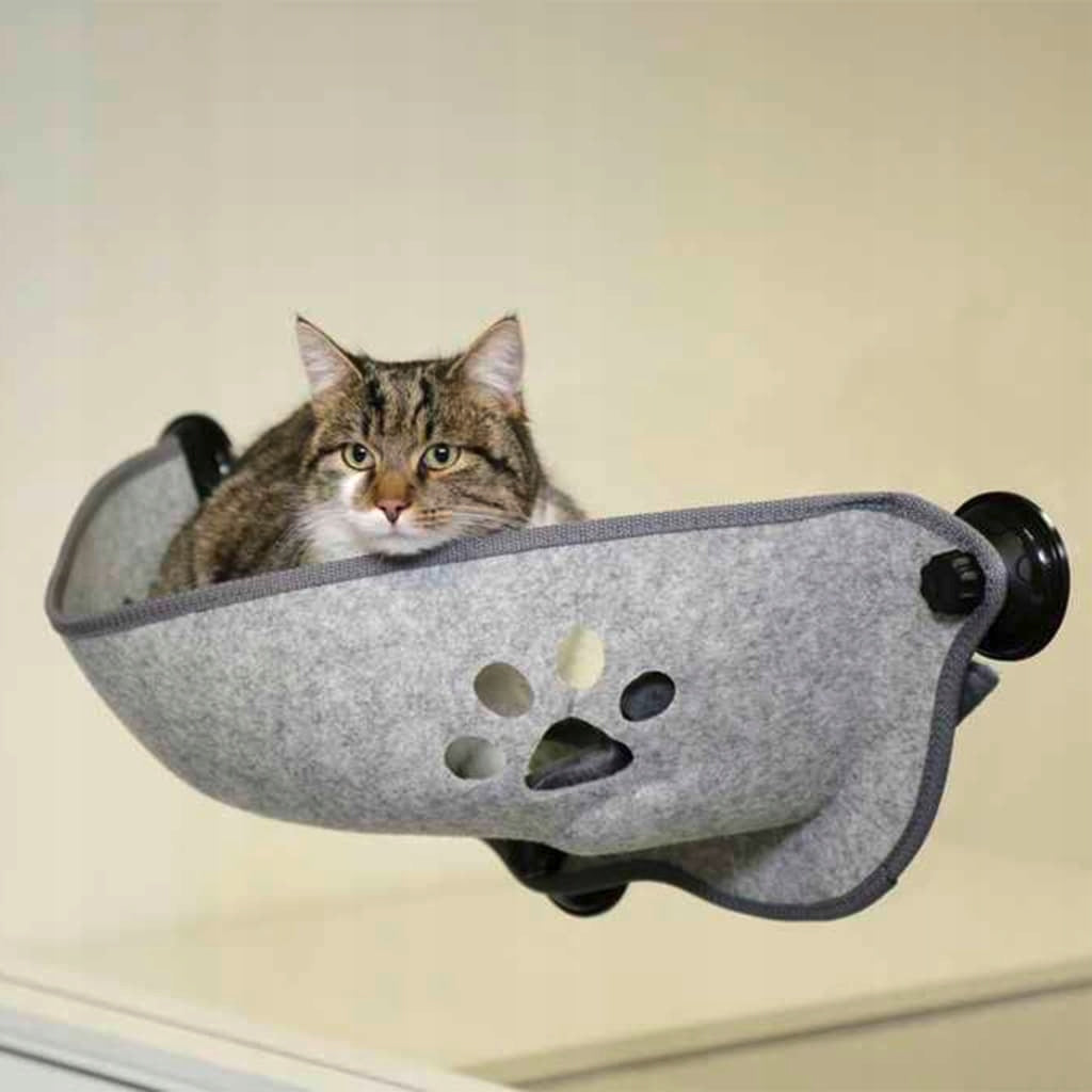 Filzino Cat Window Bed 70x26x26 Grey Length 70 cm