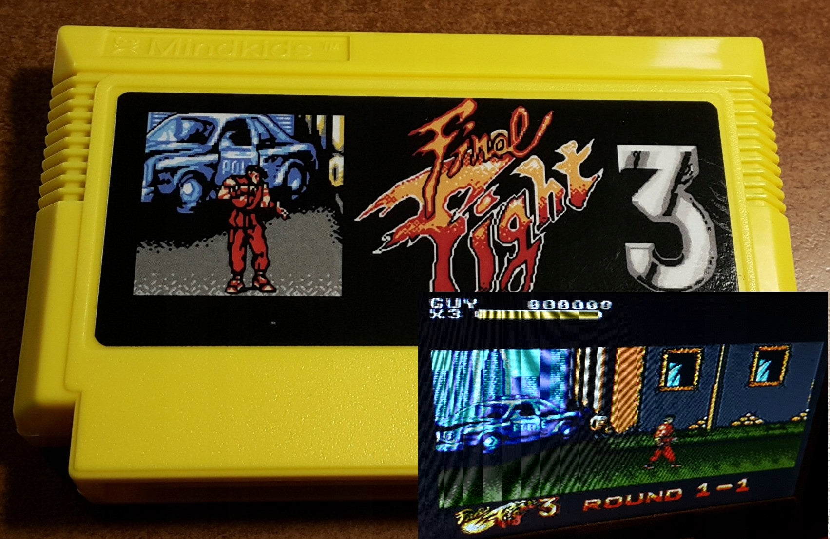 Final Fight 3 deluxe normal/inf lives/inf energy: Pegasus/Famicom NES