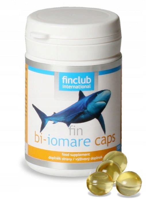 Finclub 100 pcs fin Bi-iomare caps Greenland shark liver oil Manufacturer code 6428300001505