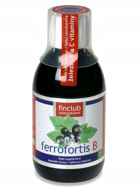 Finclub liquid 250 ml plant iron cardiovascular system Ferrofortis B