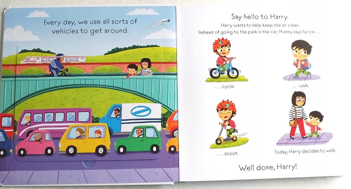 Find Out About: Saving Our Planet: A lift-the-flap board book about being green