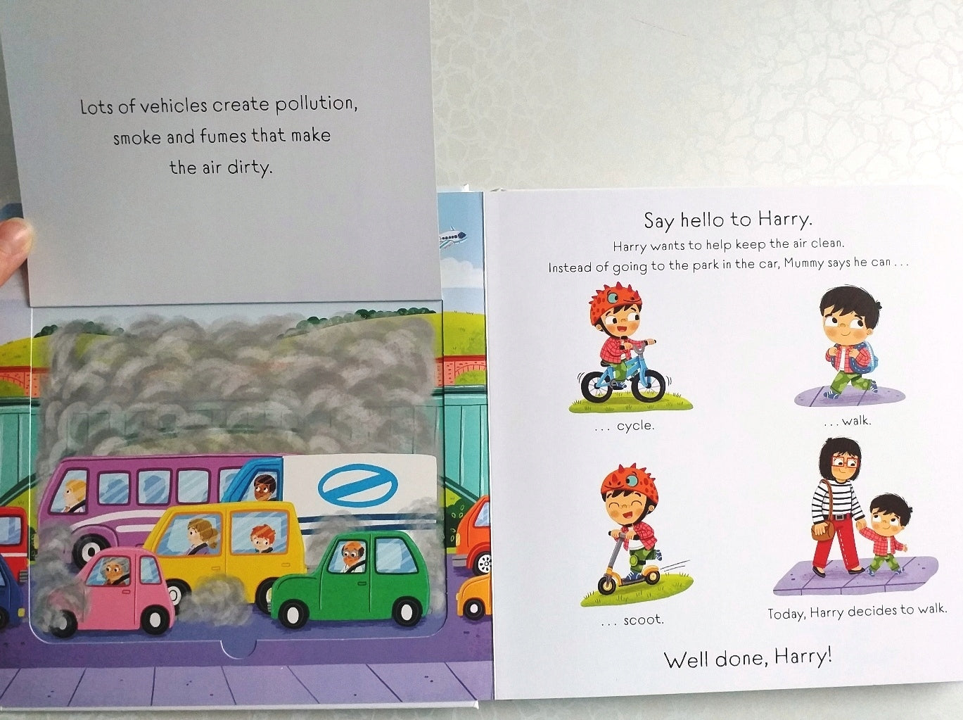 Find Out About: Saving Our Planet: A lift-the-flap board book about being green
