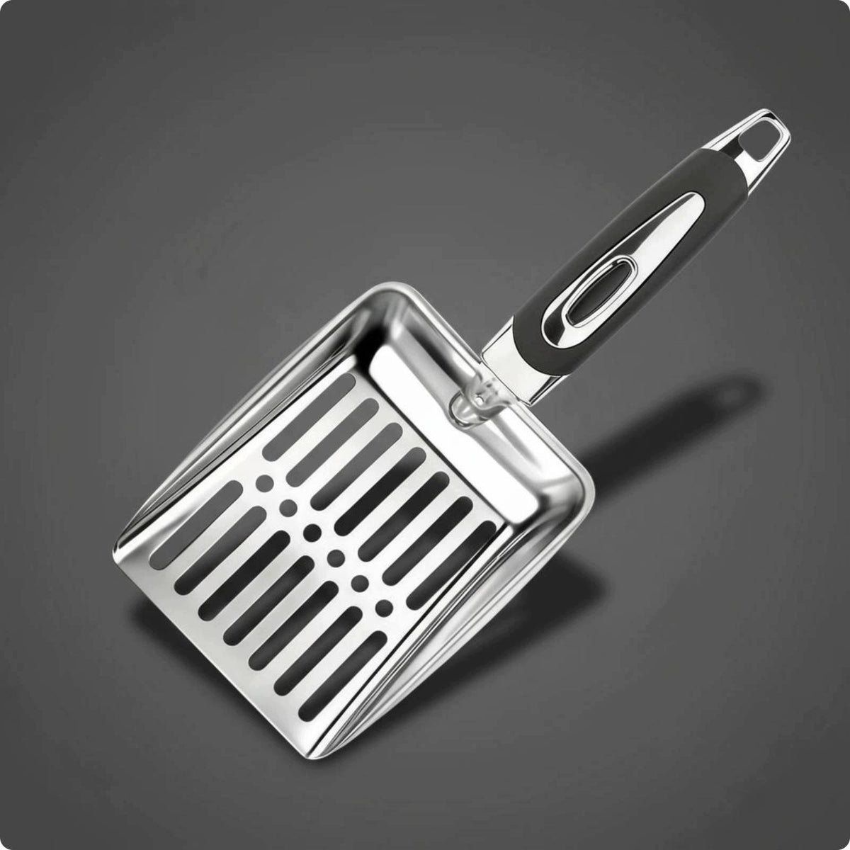 Fine Hole Waste Sifter Rust Resistant Stainless Steel Waste Sifter Silver