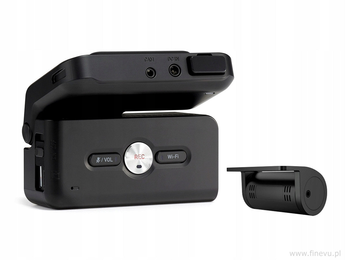 FineVu GX300 - DVR QHD+FHD WiFi GPS radars