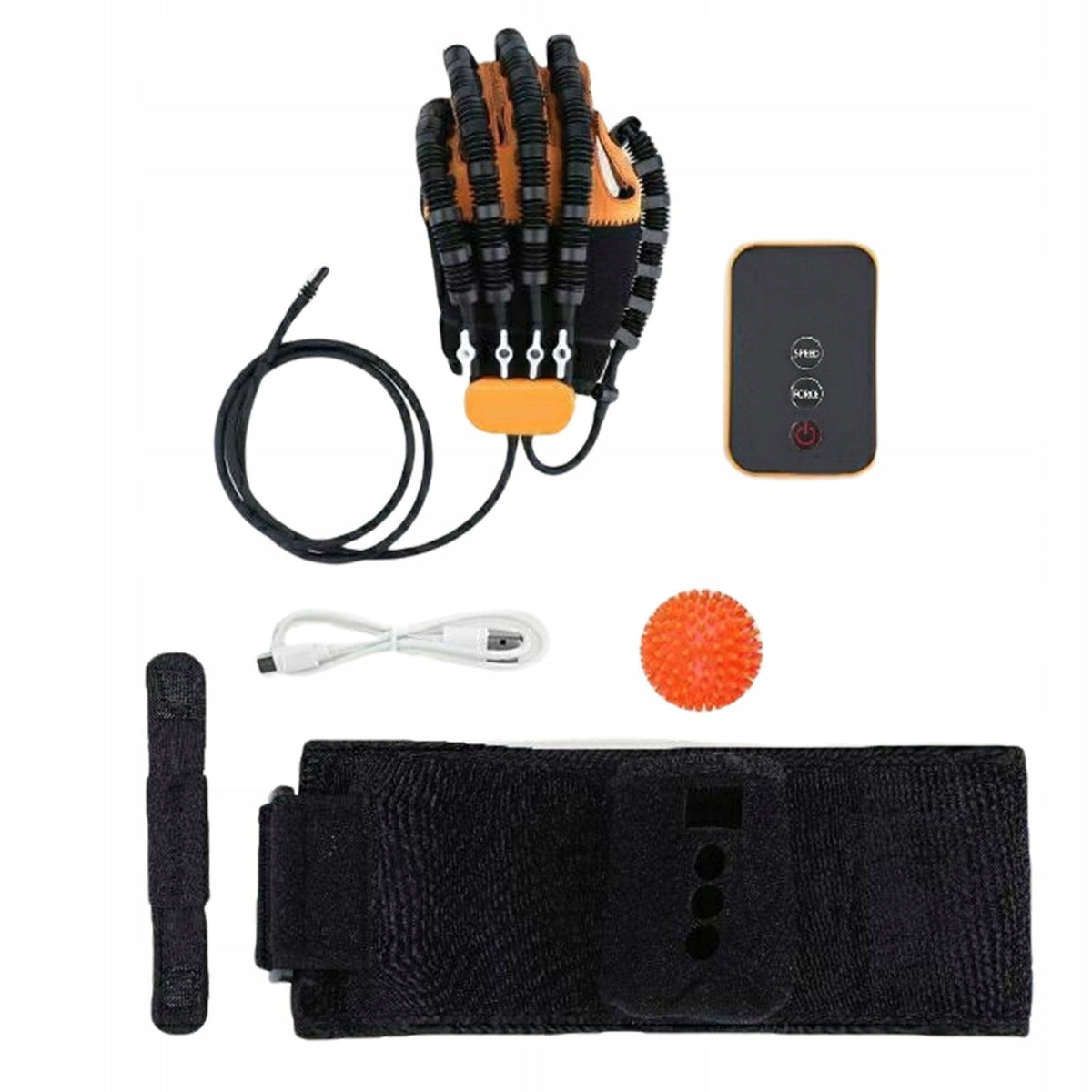 Finger Rehabilitation Robot Glove Multifunctional Training Device XL Left Brand no brand