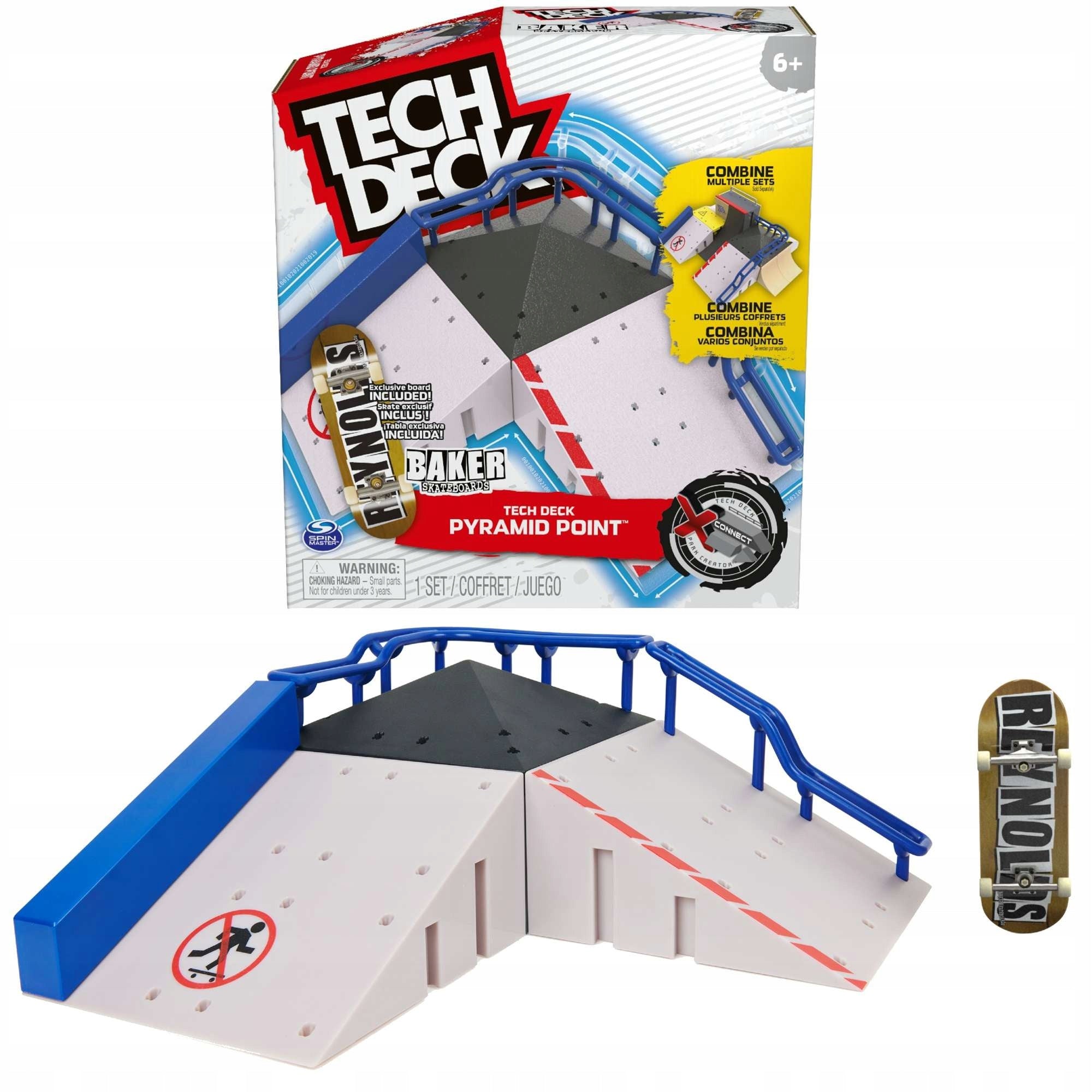 Rampa pirštukų paspirtukams Tech Deck Pyramid Point X-Connect