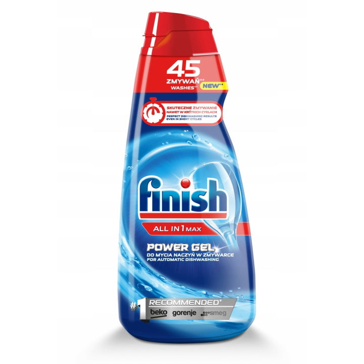 Finish All in 1 Max Power Dishwasher Gel 900ml