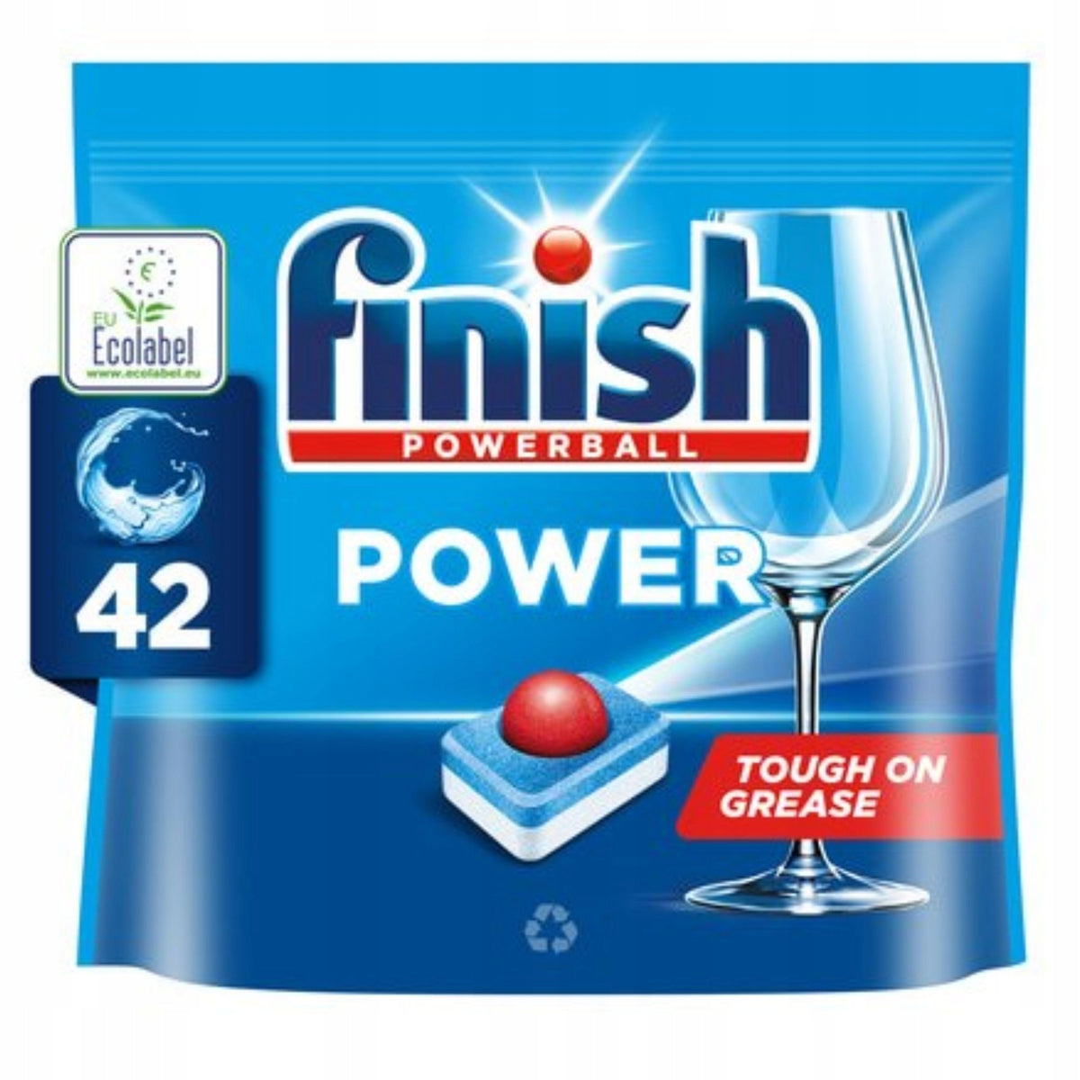Finish Dishwasher Capsules POWER 42 pcs All in One Regular Manufacturer code 5714970007970