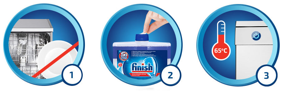 Finish Dishwasher Cleaner Lemon Cleaner 250 ml Packaging status original