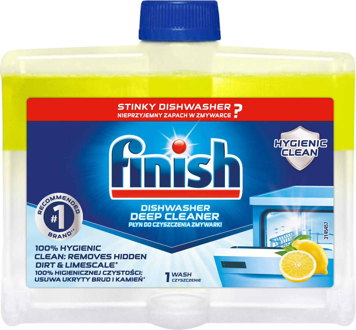 Finish Dishwasher Cleaner Lemon Cleaner 250 ml