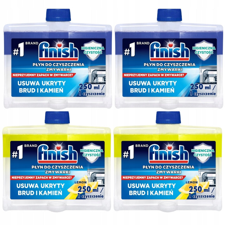Finish Dishwasher Cleaner Mix 250ml x4