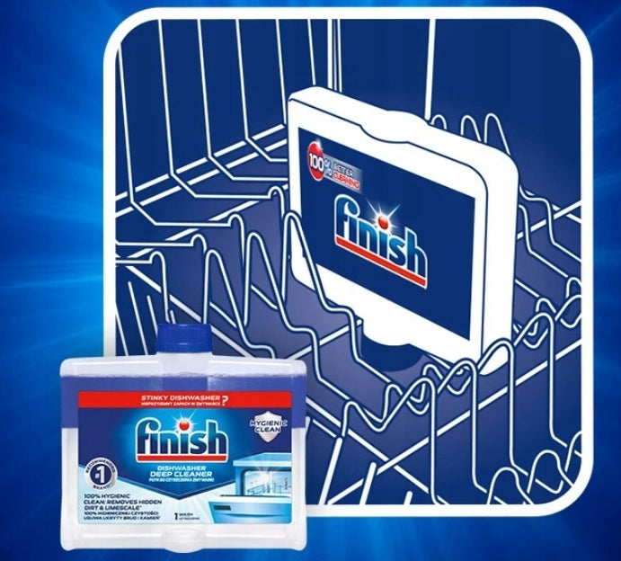 Finish Dishwasher Cleaner Regular 250ml Brand Finish