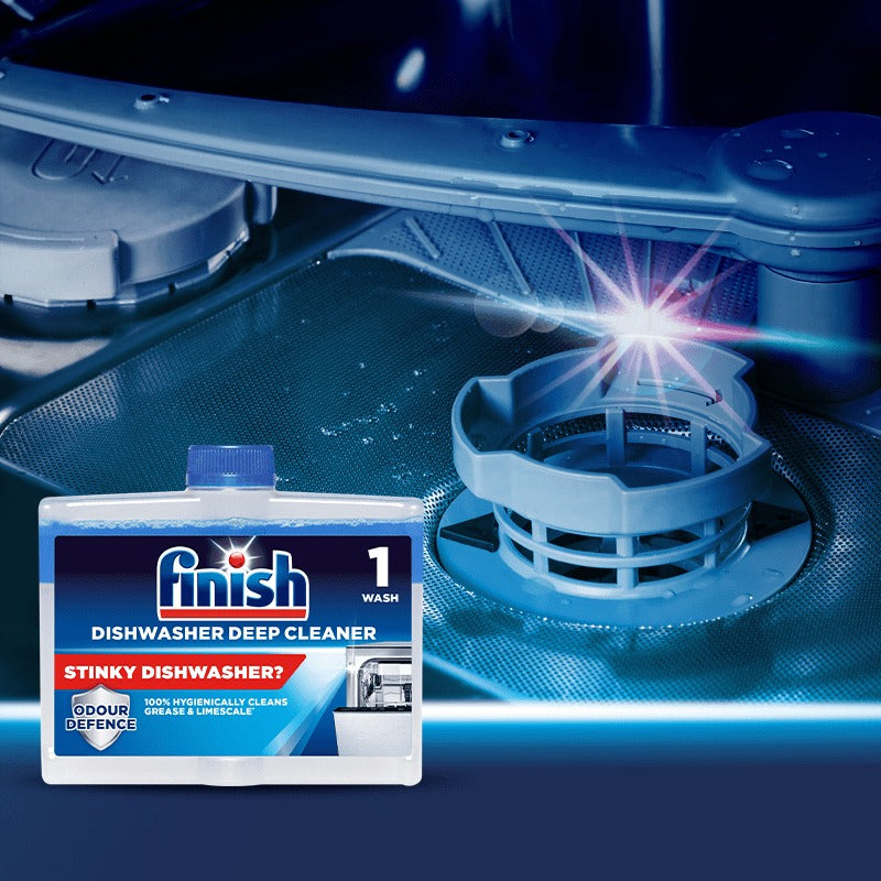 Finish Dishwasher Cleaner Regular 2x250 ml Brand Finish