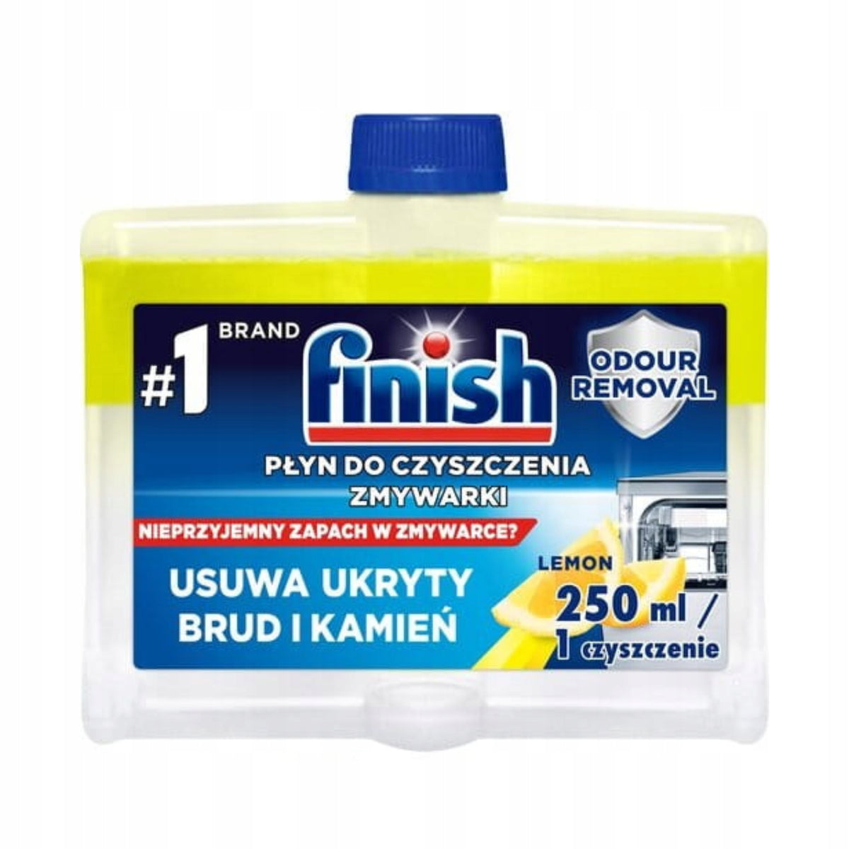 Finish Dishwasher Cleaner Removes Stone and Lemon Dirt