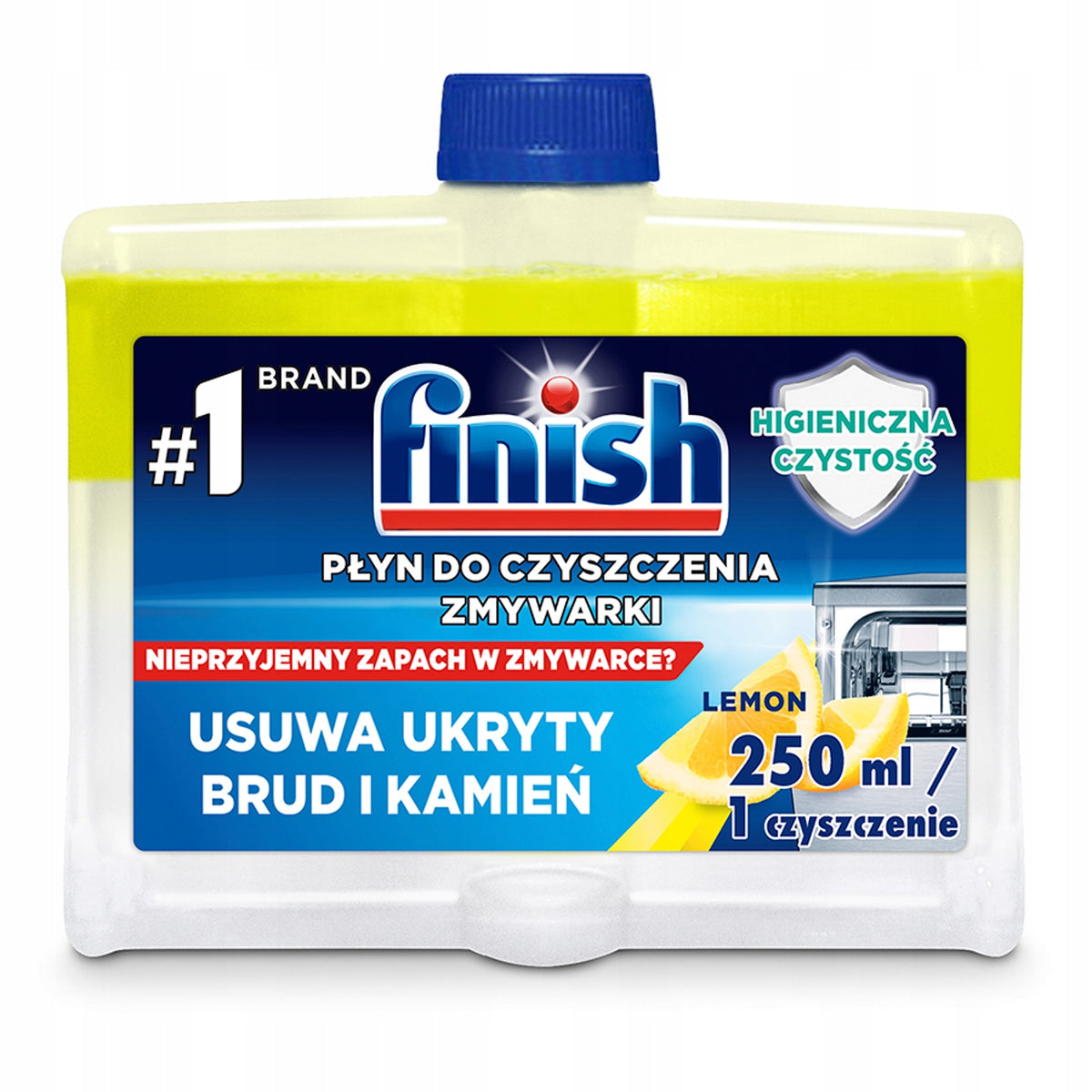 Finish Dishwasher Cleaner Set Lemon Scent 6x 250ml Brand Finish