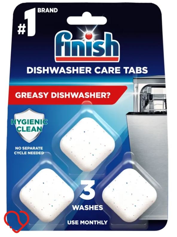 Finish Dishwasher Cleaning Capsules 3 Pack