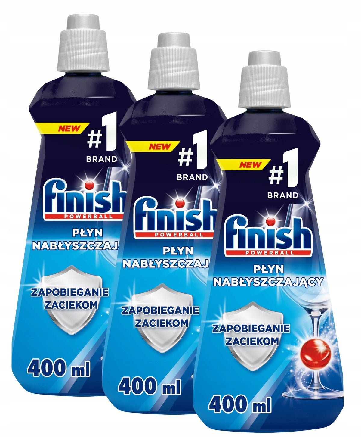 Finish Dishwasher Polish Shine&Protect 3 Pieces