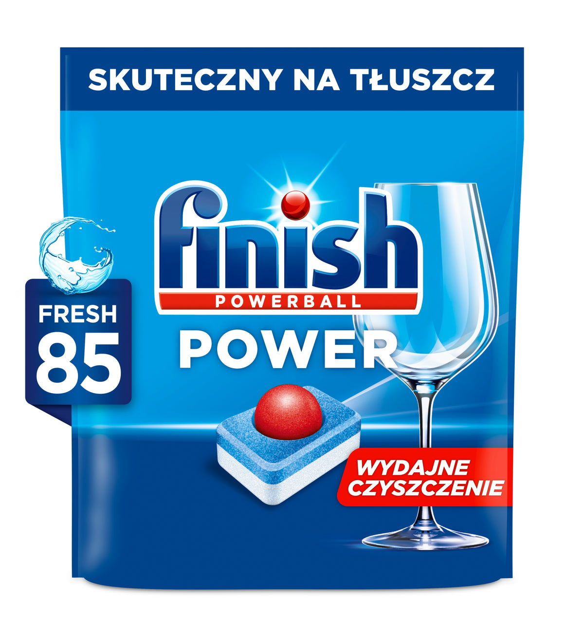 Finish Dishwasher Tablets Power All in 1 Fresh Set of 255pcs Brand Finish
