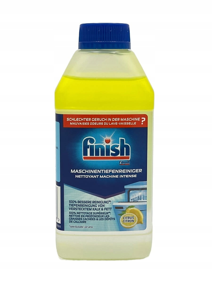 Finish Lemon Cleaner Lemon Dishwasher 3x 250 ml