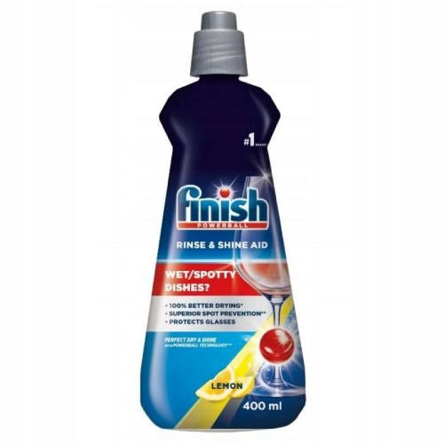 Finish Lemon Dishwasher Polishing Liquid 400 ml